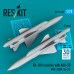 Shop Kh-58U missiles with AKU-58 (2 pcs) (3D Printed) (1/72) Scale Plastic Models Kits. Accessories and Resin Parts. Reskit online Store
