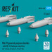 Mk.81 general purpose bombs with Mk.14 Snakeye retard fins (12 pcs) (A-1, A-4, A-6, A-7, F-4, F-8) (3D Printed) (1/72) Shop Mk.81 general purpose bombs with Mk.14 Snakeye retard fins (12 pcs) (A-1, A-4, A-6, A-7, F-4, F-8) (3D Printed) (1/72) Scale Plastic Models Kits. Accessories and Resin Parts. Reskit online Store