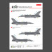 F-16C (Fighting Vipers) (Block 30,40,42,50,52) with mission marking (Main Decals with Stencils) (1/48) Shop F-16C (Fighting Vipers) (Block 30,40,42,50,52) with mission marking (Main Decals with Stencils) (1/48) Scale Plastic Models Kits. Accessories and Resin Parts. Reskit online Store