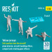 Shop Yellow jerseys (Left position from the aircraft) plane director, aircraft handling officer, catapult and arresting gear officers (4 pcs) (3D Printed) (1/32) Scale Plastic Models Kits. Accessories and Resin Parts. Reskit online Store