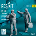 Shop OV-10D+ "Bronco" male pilots (in a standing position - type 2) (2 pcs) (3D Printed) (1/32) Scale Plastic Models Kits. Accessories and Resin Parts. Reskit online Store