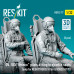 Shop OV-10D "Bronco" pilots sitting in ejection seats (2 pcs) (only for RESKIT RSU32-0169 & RSU32-0170) (3D Printed) (1/32) Scale Plastic Models Kits. Accessories and Resin Parts. Reskit online Store
