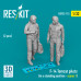 Shop F-14 Tomcat pilots (in a standing position - scene 1) (2 pcs) (3D Printed) (1/32) Scale Plastic Models Kits. Accessories and Resin Parts. Reskit online Store