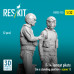 Shop F-14 Tomcat pilots (in a standing position - scene 1) (2 pcs) (3D Printed) (1/32) Scale Plastic Models Kits. Accessories and Resin Parts. Reskit online Store