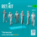 Shop "One busy day" carrier crew on deck (scene 1) (6 pcs) (3D Printed) (1/35) Scale Plastic Models Kits. Accessories and Resin Parts. Reskit online Store