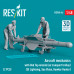 Shop Aircraft mechanics with Red Top missile (on transport trolley) (2 pcs) (3D Printed) (1/48) Scale Plastic Models Kits. Accessories and Resin Parts. Reskit online Store