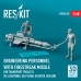 Shop Engineering Personnel with Firestreak missile (on transport trolley) (EE Lightning, Sea Vixen, Gloster Javelin)  (3D Printed) (1/48) Scale Plastic Models Kits. Accessories and Resin Parts. Reskit online Store