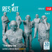 Shop "One busy day" carrier crew on deck (scene 1) (6 pcs) (3D Printed) (1/48) Scale Plastic Models Kits. Accessories and Resin Parts. Reskit online Store