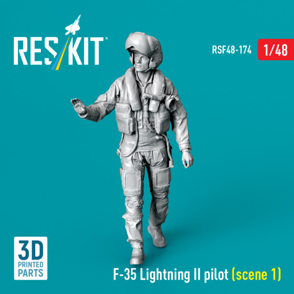 F-35 Lightning II pilot (scene 1) (3D Printed) (1/48) Shop F-35 Lightning II pilot (scene 1) (3D Printed) (1/48) Scale Plastic Models Kits. Accessories and Resin Parts. Reskit online Store