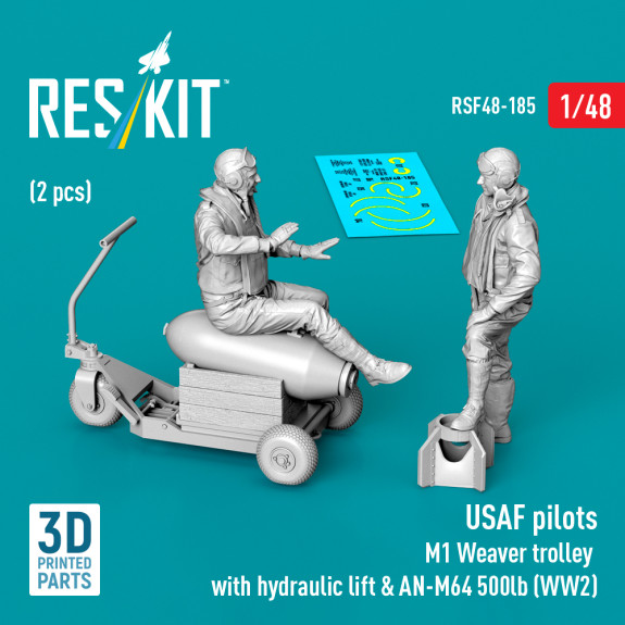 USAF pilots (2 pcs) & M1 Weaver trolley with hydraulic lift & AN-M64 500lb (WW2) (3D Printed) (1/48) Shop USAF pilots (2 pcs) & M1 Weaver trolley with hydraulic lift & AN-M64 500lb (WW2) (3D Printed) (1/48) Scale Plastic Models Kits. Accessories and Resin Parts. Reskit online Store