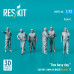 Shop "One busy day" carrier crew on deck (scene 1) (6 pcs) (3D Printed) (1/72) Scale Plastic Models Kits. Accessories and Resin Parts. Reskit online Store