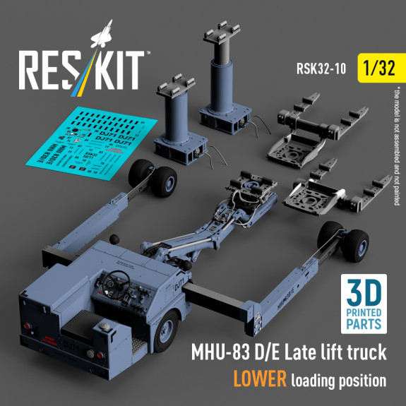 Shop MHU-83 D/E Late lift truck LOWER loading position (3D Printed model kit) (1/32) Scale Plastic Models Kits. Accessories and Resin Parts. Reskit online Store