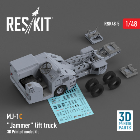 Shop MJ-1C "Jammer" lift truck  (3D Printed model kit) (1/48) Scale Plastic Models Kits. Accessories and Resin Parts. Reskit online Store