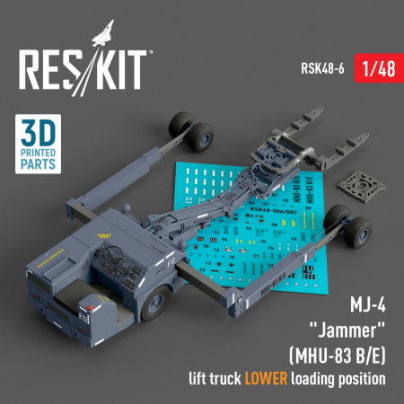 Shop MJ-4 "Jammer" (MHU-83 B/E) Early lift truck LOWER loading position (3D Printed model kit) (1/48) Scale Plastic Models Kits. Accessories and Resin Parts. Reskit online Store
