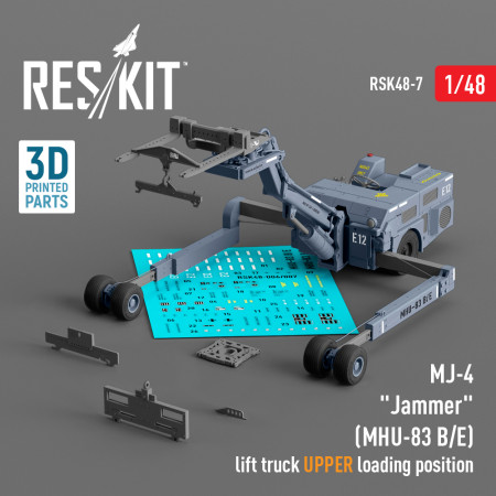 Shop MJ-4 "Jammer" (MHU-83 B/E) Early lift truck UPPER loading position (3D Printed model kit) (1/48) Scale Plastic Models Kits. Accessories and Resin Parts. Reskit online Store