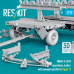 Shop MHU-141M munitions trailer with weapon platform (type 1) (3D Printed model kit) (1/72) Scale Plastic Models Kits. Accessories and Resin Parts. Reskit online Store