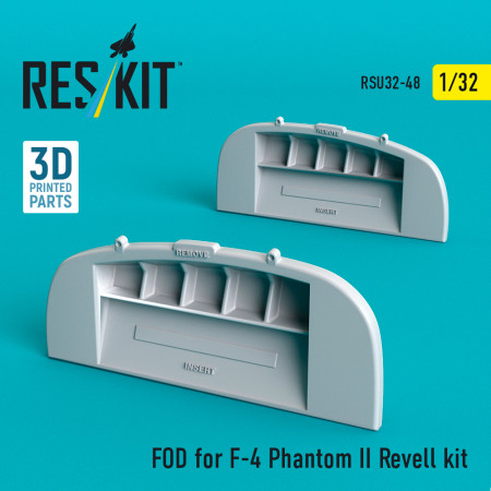 FOD for F-4 "Phantom II" Revell kit (3D Printed) (1/32) Shop FOD for F-4 "Phantom II" Revell kit (3D Printed) (1/32) Scale Plastic Models Kits. Accessories and Resin Parts. Reskit online Store