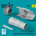 Shop A-7 (E, D) "Corsair II" exhaust nozzle for Trumpeter kit (1/32) Scale Plastic Models Kits. Accessories and Resin Parts. Reskit online Store