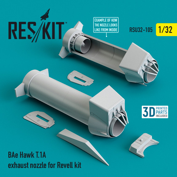 Shop BAe Hawk T.1A exhaust nozzle for Revell kit (1/32) Scale Plastic Models Kits. Accessories and Resin Parts. Reskit online Store