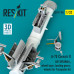 Shop A-7E Corsair II air intakes, wheel bays, landing gears, wheels for Trumpeter kit (3D Printed) (1/32) Scale Plastic Models Kits. Accessories and Resin Parts. Reskit online Store