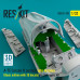 Shop A-7E Corsair II late cockpit (Basic edition with 3D decals) for Trumpeter kit (3D Printed) (1/32) Scale Plastic Models Kits. Accessories and Resin Parts. Reskit online Store