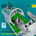 Shop A-7D Corsair II cockpit (Basic edition with 3D decals) for Trumpeter kit (3D Printed) (1/32) Scale Plastic Models Kits. Accessories and Resin Parts. Reskit online Store