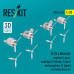 Shop B-24 Liberator engines (4 pcs), cowlings (2 closed, 2 open) and propellers (2 types) for Hobby Boss kit (3D Printed) (1/32) Scale Plastic Models Kits. Accessories and Resin Parts. Reskit online Store