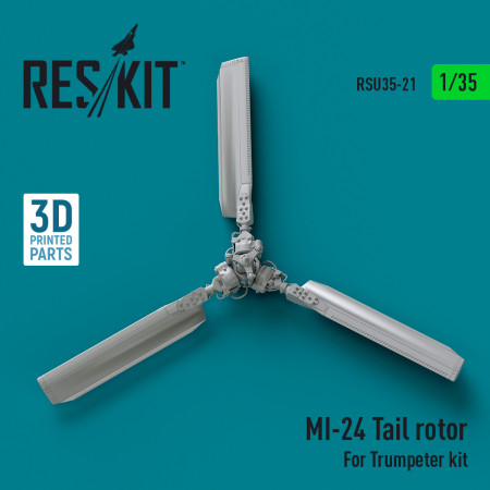 Shop Mi-24 tail rotor for Trumpeter kit (3D printed) (1/35) Scale Plastic Models Kits. Accessories and Resin Parts. Reskit online Store