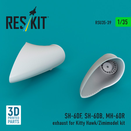 SH-60F, SH-60B, MH-60R exhaust for Kitty Hawk/Zimimodel kit (3D Printed) (1/35) Shop SH-60F, SH-60B, MH-60R exhaust for Kitty Hawk/Zimimodel kit (3D Printed) (1/35) Scale Plastic Models Kits. Accessories and Resin Parts. Reskit online Store
