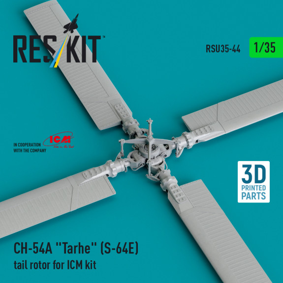 CH-54A "Tarhe" tail rotor for ICM kit (3D Printed) (1/35) Shop CH-54A "Tarhe" tail rotor for ICM kit (3D Printed) (1/35) Scale Plastic Models Kits. Accessories and Resin Parts. Reskit online Store