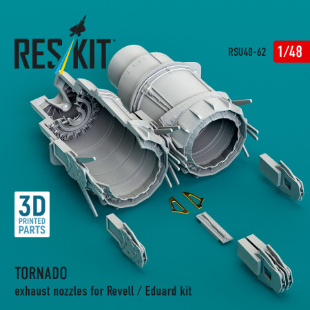 Shop TORNADO exhaust nozzles for Revell / Eduard kit (3D Printed) (1/48) Scale Plastic Models Kits. Accessories and Resin Parts. Reskit online Store