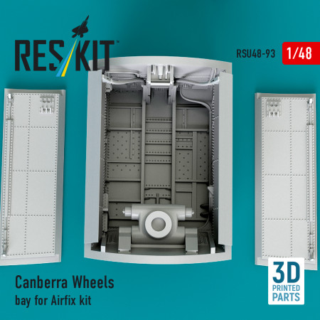 Shop Canberra Wheels bay for Airfix kit (3D Printed) (1/48) Scale Plastic Models Kits. Accessories and Resin Parts. Reskit online Store