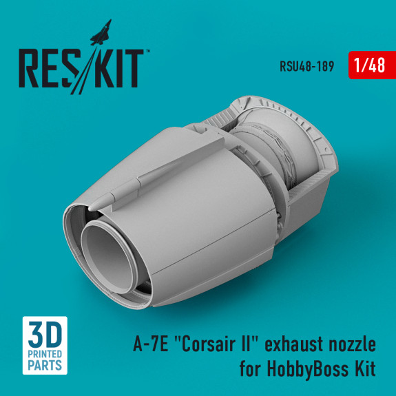 A-7E "Corsair II" exhaust nozzle for HobbyBoss Kit (3D Printed) (1/48) Shop A-7E "Corsair II" exhaust nozzle for HobbyBoss Kit (3D Printed) (1/48) Scale Plastic Models Kits. Accessories and Resin Parts. Reskit online Store