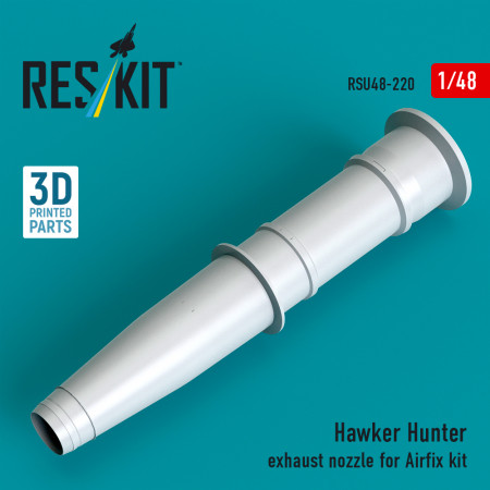Shop Hawker Hunter exhaust nozzle for Airfix kit (3D Printed) (1/48) Scale Plastic Models Kits. Accessories and Resin Parts. Reskit online Store