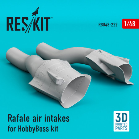 Shop Rafale air intakes for HobbyBoss kit (3D Printed) (1/48) Scale Plastic Models Kits. Accessories and Resin Parts. Reskit online Store