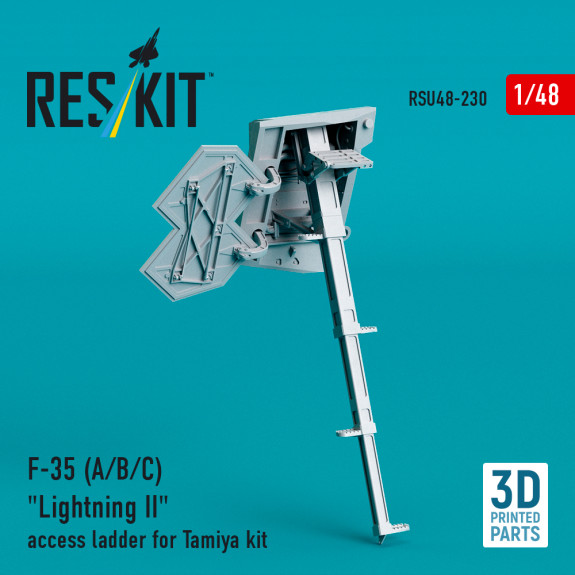F-35 (A/B/C) "Lightning II" access ladder for Tamiya kit (3D Printed) (1/48) Shop F-35 (A/B/C) "Lightning II" access ladder for Tamiya kit (3D Printed) (1/48) Scale Plastic Models Kits. Accessories and Resin Parts. Reskit online Store