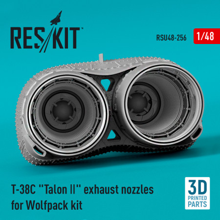 Shop T-38C "Talon ll" exhaust nozzles for Wolfpack kit (3D Printed) (1/48) Scale Plastic Models Kits. Accessories and Resin Parts. Reskit online Store