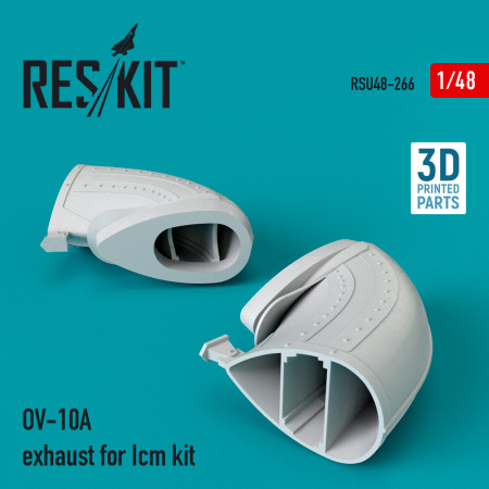 Shop OV-10A exhaust for Icm kit (3D Printed) (1/48) Scale Plastic Models Kits. Accessories and Resin Parts. Reskit online Store