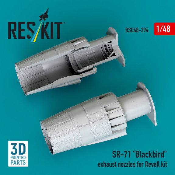 Shop SR-71 "Blackbird" exhaust nozzles for Revell kit (3D printed) (1/48) Scale Plastic Models Kits. Accessories and Resin Parts. Reskit online Store