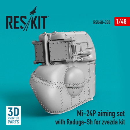 Mi-24P aiming set with Raduga-Sh for zvezda kit (3D Printed) (1/48) Shop Mi-24P aiming set with Raduga-Sh for zvezda kit (3D Printed) (1/48) Scale Plastic Models Kits. Accessories and Resin Parts. Reskit online Store