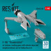Shop F-105 "Thunderchief" air intakes, landing gear with wheels bays and weighted wheels set for Hobby Boss kit (3D Printed) (1/48) Scale Plastic Models Kits. Accessories and Resin Parts. Reskit online Store