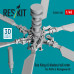 Shop Sea King (6 blades) tail rotor for Airfix & Hasegawa kit (3D printed) (1/48) Scale Plastic Models Kits. Accessories and Resin Parts. Reskit online Store