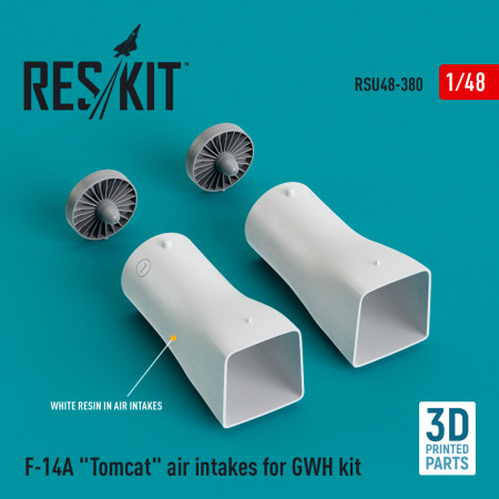 F-14A "Tomcat" air intakes for GWH kit (3D Printed) (1/48) Shop F-14A "Tomcat" air intakes for GWH kit (3D Printed) (1/48) Scale Plastic Models Kits. Accessories and Resin Parts. Reskit online Store