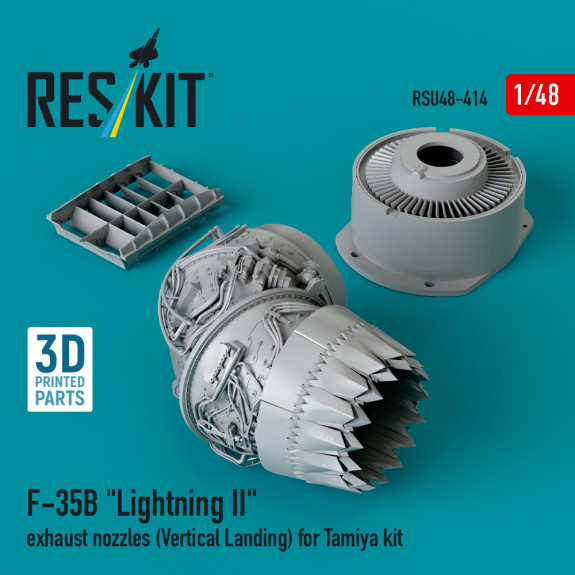Shop ​F-35B "Lightning II" exhaust nozzles (Vertical Landing) for Tamiya kit (3D printed) (1/48) Scale Plastic Models Kits. Accessories and Resin Parts. Reskit online Store
