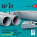 Shop B-1B "Lancer" nacelles with air intakes & early exhaust nozzles (сlosed engine bays) for Revell kit (3D Printed) (1/48) Scale Plastic Models Kits. Accessories and Resin Parts. Reskit online Store