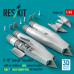 Shop B-1B "Lancer" nacelles with air intakes & late exhaust nozzles (type 1) (open engine bay) for Revell kit (3D Printed) (1/48) Scale Plastic Models Kits. Accessories and Resin Parts. Reskit online Store
