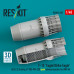 Shop F-15 "Eagle/Strike Eagle" (A,B,C,D,E early,J) F100-PW-220  open exhaust nozzles for GWH kit (3D Printed) (1/48) Scale Plastic Models Kits. Accessories and Resin Parts. Reskit online Store