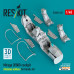 Shop Mirage 2000D cockpit (Detailed edition) for Kinetic kit (3D Printed) (1/48) Scale Plastic Models Kits. Accessories and Resin Parts. Reskit online Store
