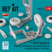 P-47D/M Thunderbolt wheel bays, landing gear and weighted wheel set for MiniArt kit (Metal + 3D Printed) (1/48) Shop P-47D/M Thunderbolt wheel bays, landing gear and weighted wheel set for MiniArt kit (Metal + 3D Printed) (1/48) Scale Plastic Models Kits. Accessories and Resin Parts. Reskit online Store