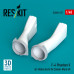 Shop F-4 Phantom II air intake ducts for Zoukei-Mura kit (3D Printed) (1/48) Scale Plastic Models Kits. Accessories and Resin Parts. Reskit online Store